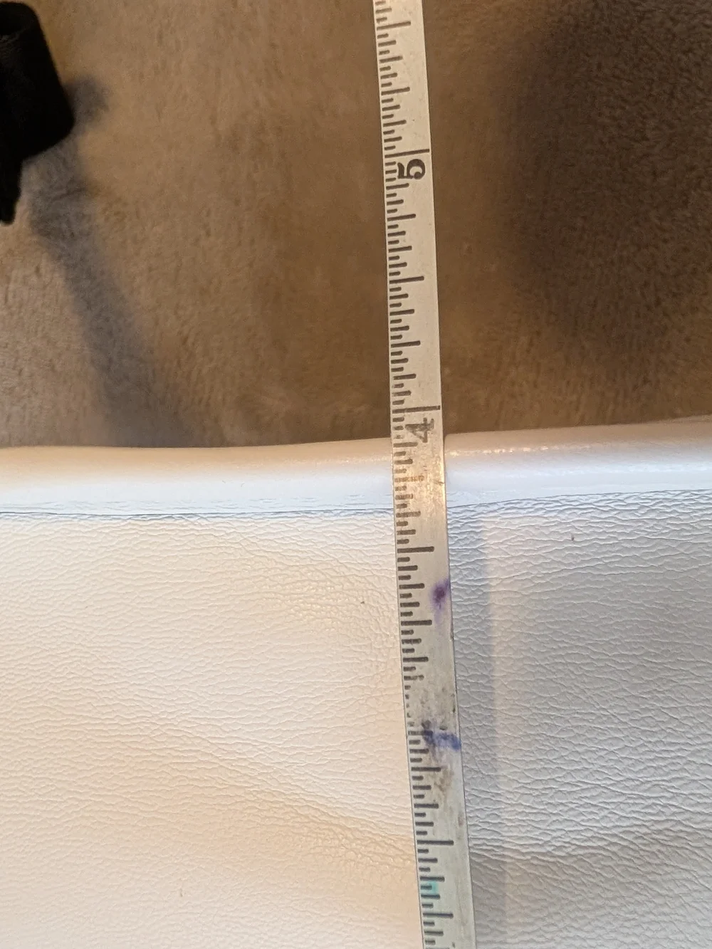 DKNY White Small Tote